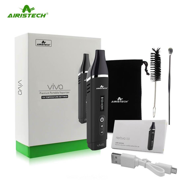 Airistech Viva dry herb vape kit for smoke shop provide by original manufactuer store with 12 months warranty