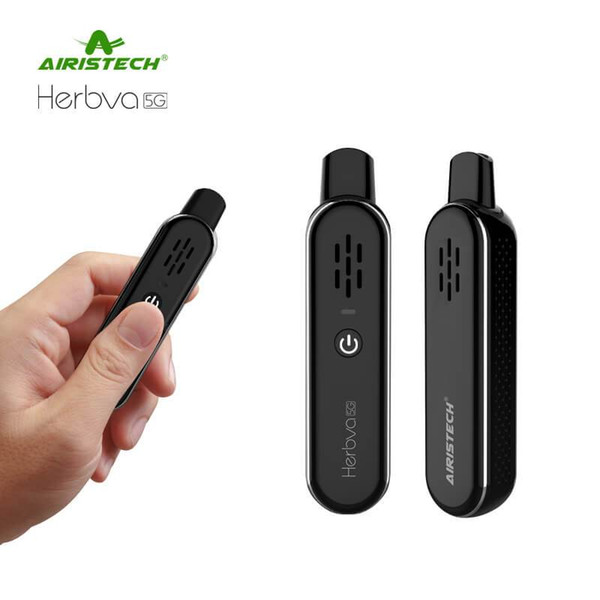 Airistech 5G dry herb vaporizer healthy heating ceramic chamber pure vapor 1100mah 3 options temperature vaporizer for dry herb