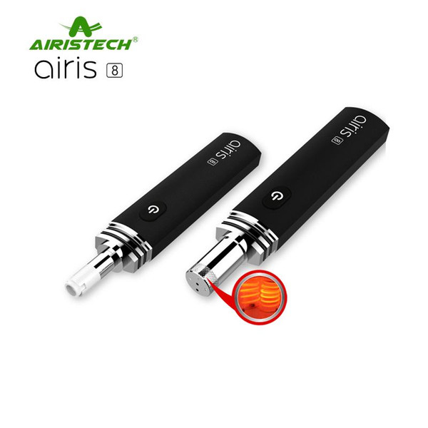 Airistech Airis 8 Dab & Dip Wax Vape Pen Vaporizer Dual quartz coil and mouthpiece 400mah wax battery pen vapor kit