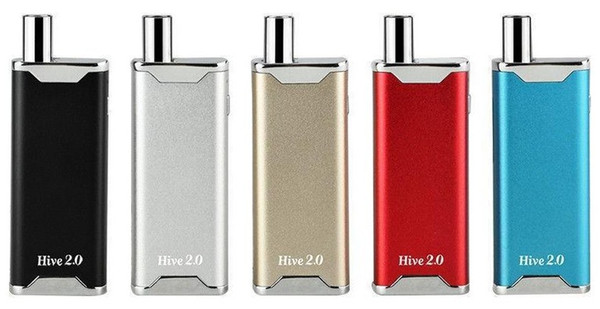 Original Yocan Hive 2.0 Vaporizer Kit 650mAh Variable Voltage Battery Box Mod Concentrate Wax Oil 2 in 1 Atomizer