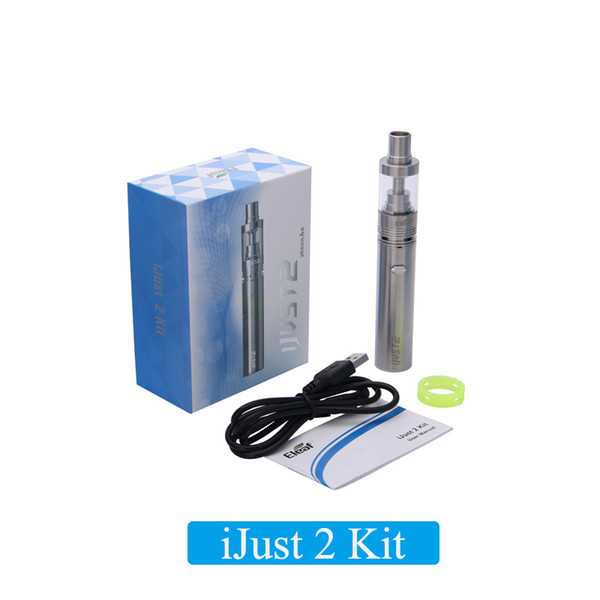 100% Original Battery and iJust 2 Kit with 2600mAh 2 Tank Atomizer by Kit i Vape Electronic Cigarette