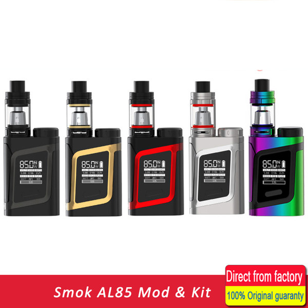 Alien AL85 Kit with TFV8 Electronic Cigarette Baby Tank 3 ml 85 W AL85 Vape MOD vs istick Kit Alien Peak Mod