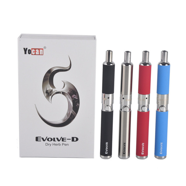 100% Original Yocan Evolve-D Herbal Dry Spray Pen Built in 650 mAh Battery-style 510 and Ego Topical Electronic Cigarette