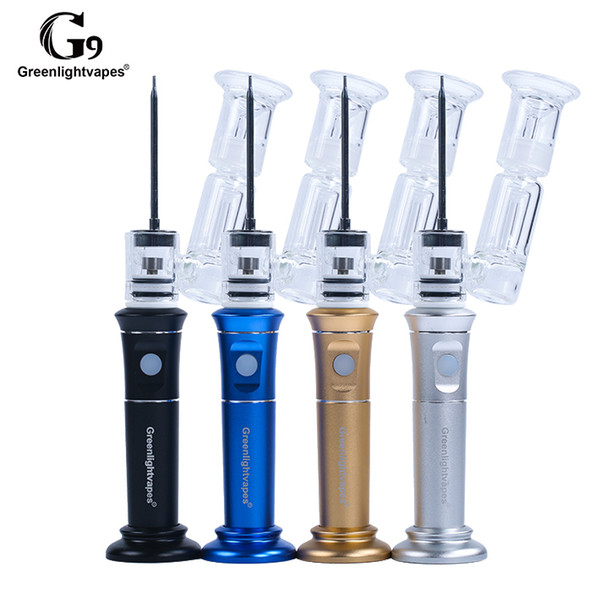 Newest somking device hot sell battery operated portable vaporizer Henail Plus Wax Vaporizer dabber rig kit