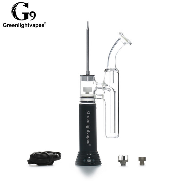 G9 Greenlightvapes Mini Henail Kit Amazing Portable Device For Dabbers Dab Rig Wax Pen Travel Case Packing