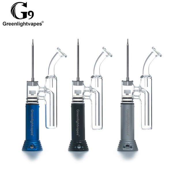 Portable G9 Mini Henail Rig Kit With Quartz Ceramic Coil Bubbler E nail Kit Built-In 1500mAh Battery