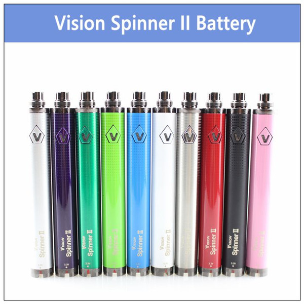 VisionSpinner II 2 ecig battery - ego c twist Variable Voltage VisionSpinner electronic cigarette battery for ce4 ce5 protank atomizer