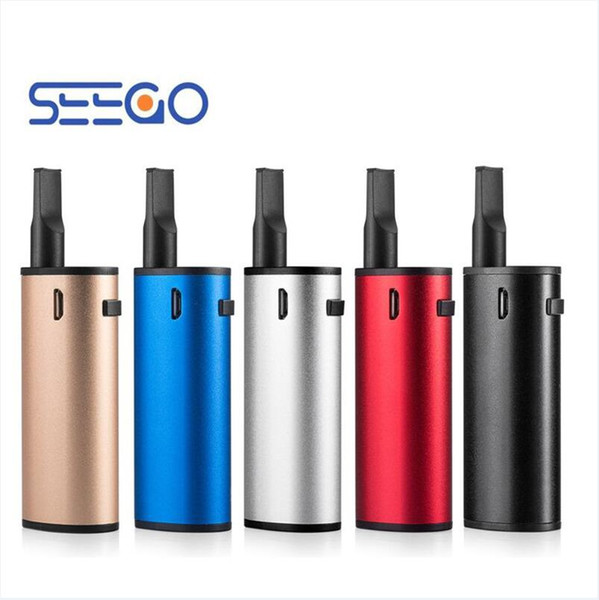 seego Vaporizer Conseal PE Bin Starter Kit Oil BUD Box Mod Kits 650MAH With CE3 Tank Atomizers Portable Mini E cig Mod