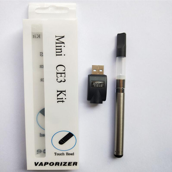 Top Quality Ce3 Blister Kit Vaporizer 280Mah Bud Touch Battery O Pen Cartridge Atomizer Vapor Wax Thick Oil Tank E Cigarettes Vapes