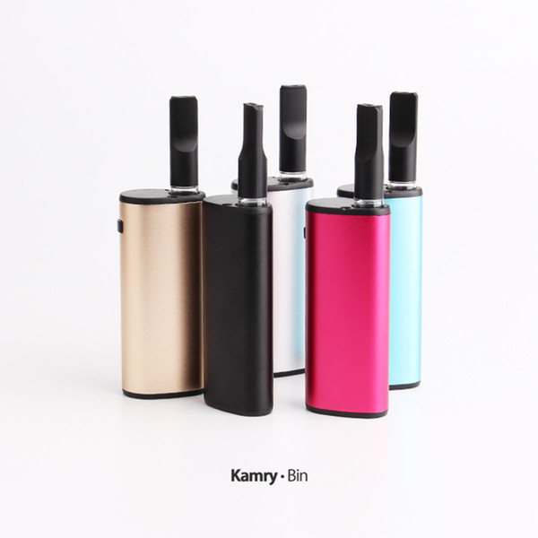 Newest Kamry Bin Starter Kits 650mah Oil BUD Box Mod 0.5ml PE Cartridge Atomizer Portable Vaporizer