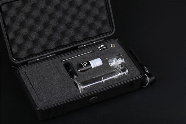 G9 E Cigarette Vape Kit 510nail With LED Light Quartz Ceramic Titanium Nail Portable Enail Electric Dab Nail