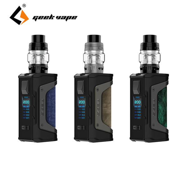 200W GeekVape Aegis Legend TC Kit with Alpha Tank 4ml Standard Edition with All-new AS Chipset NO Battery