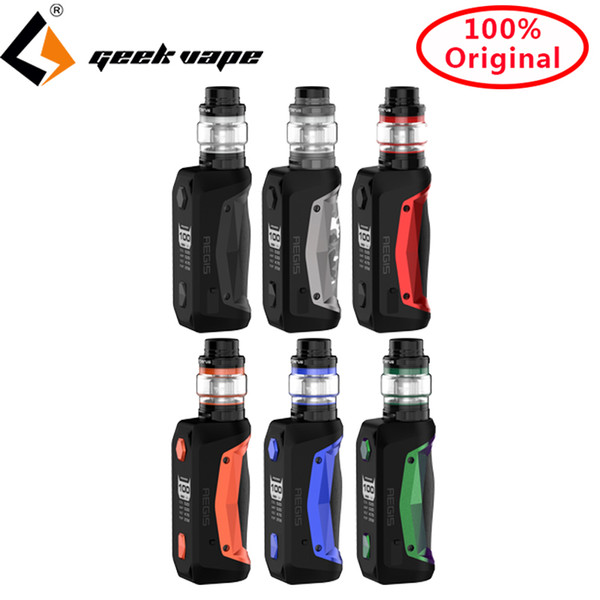 Geekvape Aegis Solo Kit Vape Electronic Cigarette Mod with 5.5ml Cerberus Tank atomizer 18650 E Cigarette Vaporizer Kit vs aegis kit