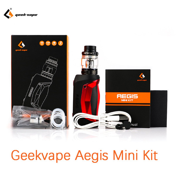 Geekvape Aegis mini 80W kit 2200mAh Battery and 5.5ml Cerberus tank Super Mesh X2 Coil VS E Cigarette Aegis Le Vape