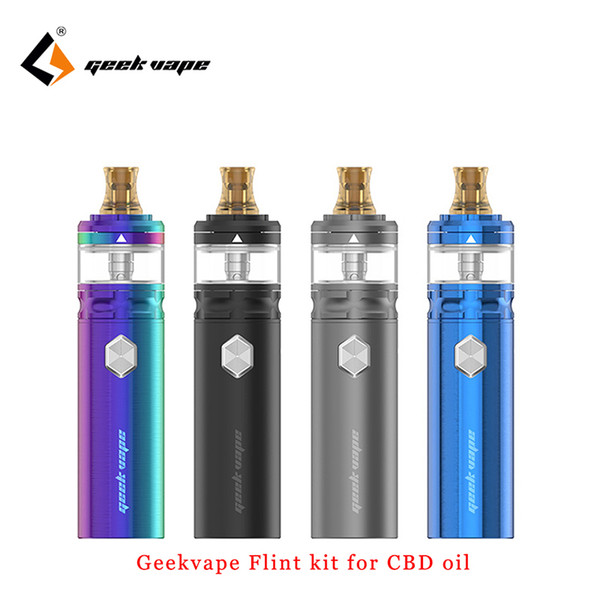 Geekvape Flint 950mAh kit with IPX5 Water-resistant Vaporizer Kit fit NS Coil E Cigarette Vape Pen Kits for oil