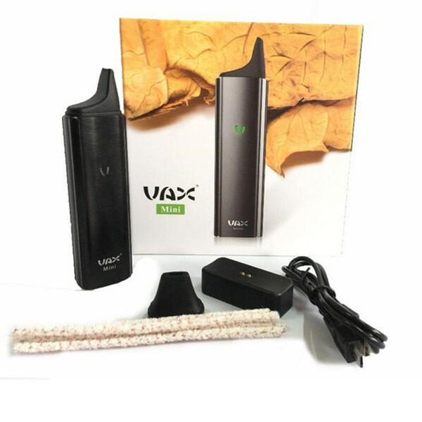 VAX MINI vaporizer dry herb Built in 3000mAH Battery vaporizer Pen for Dry Herb vaporizers E Cigarette Kits free shipping