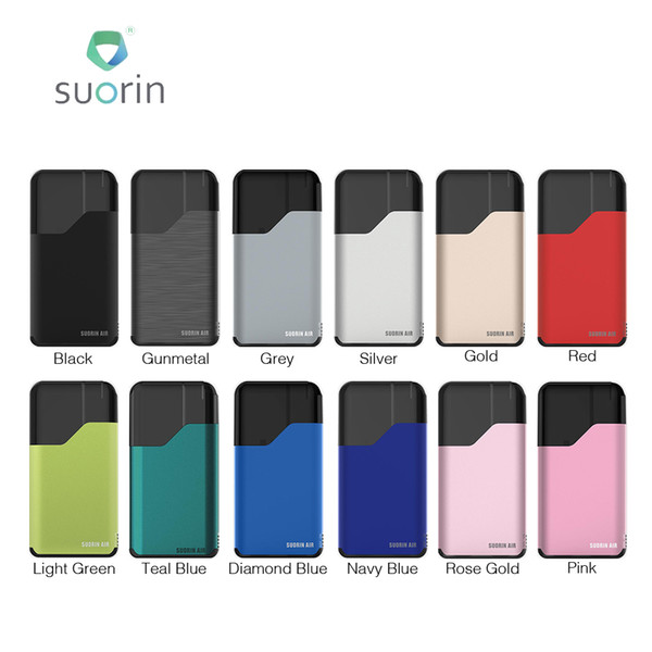 Suorin Air Starter Kit 400mAh with 2ml Cartridge All-in-one Style Power Indicator Light 16W Power Adjustable Airflow 100% Original