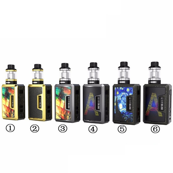 Free Shipping New Arrival Itsuwa Amigo Vapesoul V6 Q50 Vaporizer 2000mAh Battery Electronic Cigarette 60W Box Mod