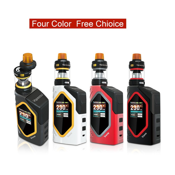 Itsuwa Amigo Vapesoul Vone Kit 230W Amigo Vone Vape Mods With Dual 18650 Battery Electronic Cigarette With OLED Display 2ml Capacity