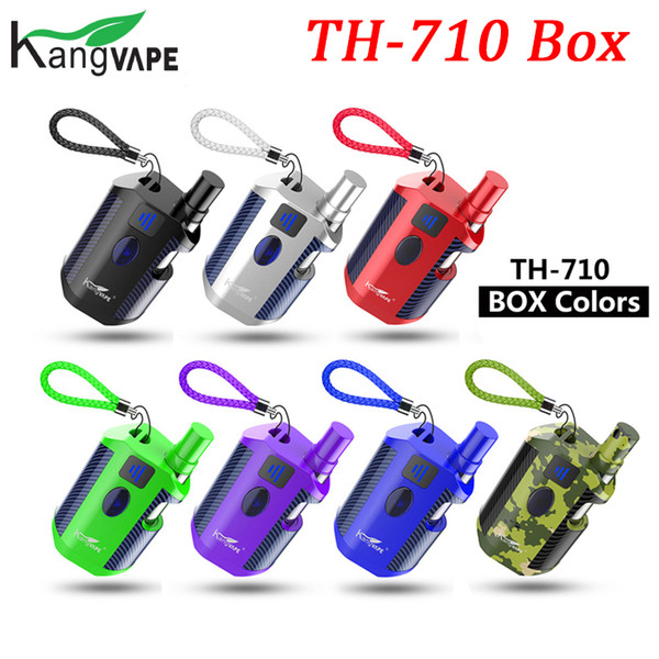 100% Authentic Kangvape TH710 650mAh Preheat Box Kit TH-710 Box Variable Voltage with 0.5ml K1 Atomizer DHL Free Shipping