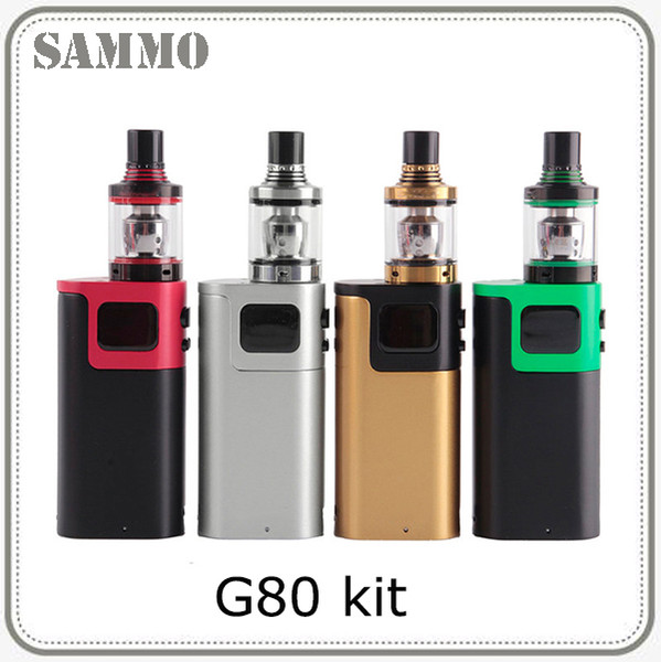 G80 starter Kit with Spirals Tank 2ml Top Refilling E Cigarette with Sprals Tank vs G150 QBOX Kit 0268067-1