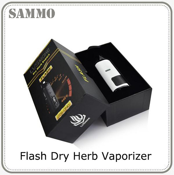 Dry Herb Kits Flash Vaporizer Kit Nice Shape Temperature Control 25s Up to 446'F Vape Pen 1600mAh Built-in Battery 0268045-1