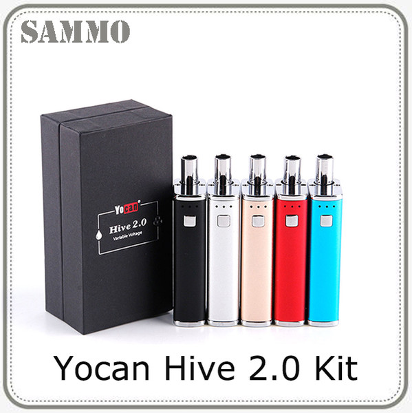 Yocan Hive 2.0 Kit 2 in 1 Dab Vape Pen Kit Variable Voltage 650mAh Box Mod Vaporizer Starter Kit 0268094-1