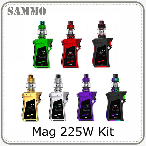 Mag 225W Kit Right Handed Edition VW TC 18650 Battery Mod 2 8ml TFV12 Prince Tank Atomizers 0268079-1