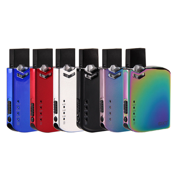 Original Authenic ECT ROBIN POD DEVICE Kit 420mah Battery Pods System All-in-One Vape Kits For COCO Thick Oil Ceramic Coil Tank Cartridge