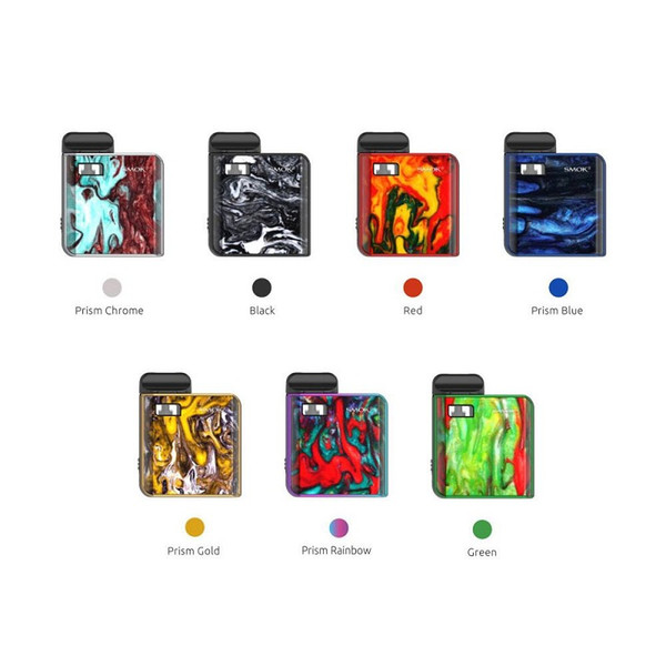 Original MICO Pod System Kit 700mAh Battery Box Mod 1.7ml Cartridge Tank 0.8ohm Mesh 1.0ohm Regular Coils Authentic