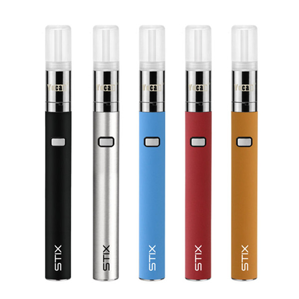 Original Authenic Yocan Stix Vape Pen Portable Vaporizer Starter Kits Variable Voltage Batteries Ceramic Coil with Leak Proof Design