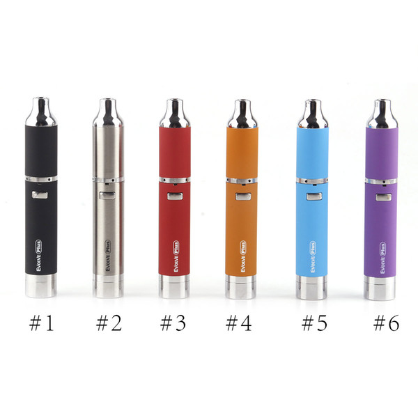 Original Authentic Yocan Evolve Plus Kit 1100mAh Wax Pen Vaporizer Starter Kit with Quatz Dual Coil QDC Technology Micro USB Charging