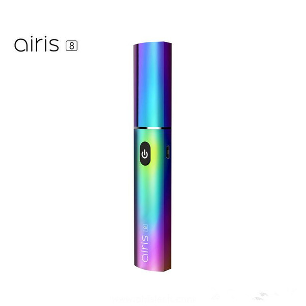 Authentic Airis 8 Eight Kit Dab & Dip 2 In 1 Wax Vape Pen Vaporizer Built-in 400mAh VV Battery Electronic Nectar Collector Genuine