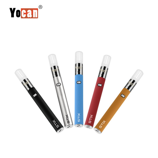 100% Original Yocan Stix Vape Pen Kit 320mAh Leak Proof E Juice Vaporizer Starter Kits With Ceramic Coil Genuine