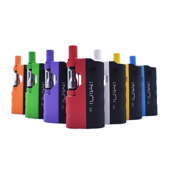 imini V2 Thick Oil Kit 650mAh Battery Vape Mods 510 Thread 0.5ml 1.0ml Imini I1 Tank Cartridge Vaporizer Kits 100% Original