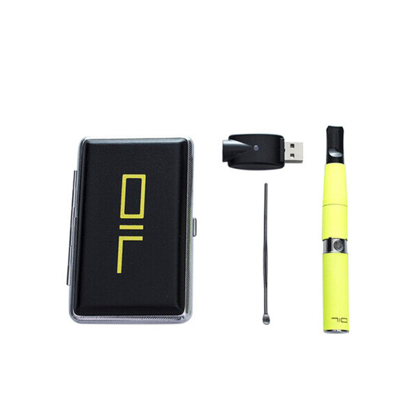 E Cigarette Mini 710 Kit Skillet Wax Vaporizer Pen Variod Colors Available Single Kit Mini 710 Pen Vape Sillket Atomizer Starter Kit