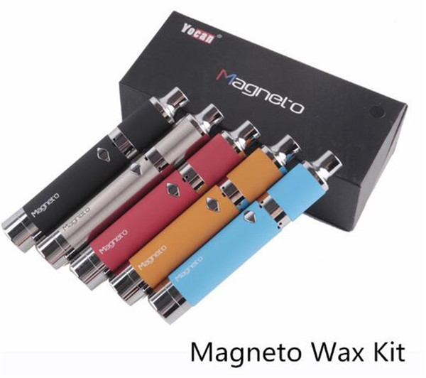 Original Yocan Magneto Wax Vpae Kit Smoking Pen Kits Magnetic Coil Cap Built with Dab Tool E-Cigarette Vaporizer Kit