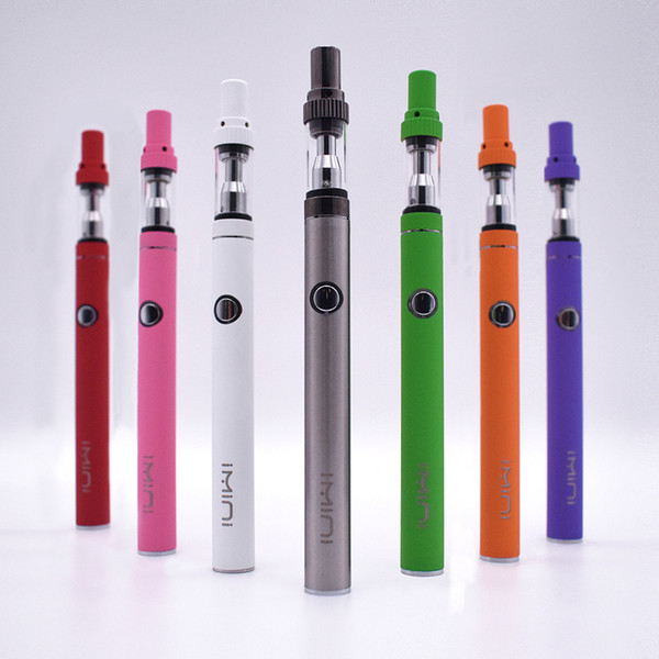 imini pen Vaporizer kit 380mah battery capacity 0.5ml atomizer Capacity Thick Oil Cartridge Twist Variable Voltage Battery Original 100%