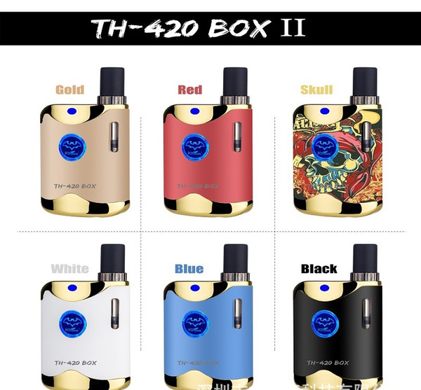 Authentic Kangvape TH420 II Starter Kit With 650 mAh Battery TH-420 BOX V
10000
ape Box Mod For Thick Oil Cartridge 1.2ohm Atomizer 100% Original