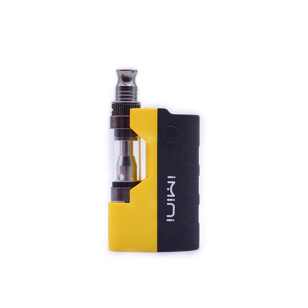 Original imini Thick oil Cartridges Vaporizer Kit 500mAh Box Mod Battery 510 Thread New Liberty V1 Tank Wax Atomizer vape pen Starter vapor