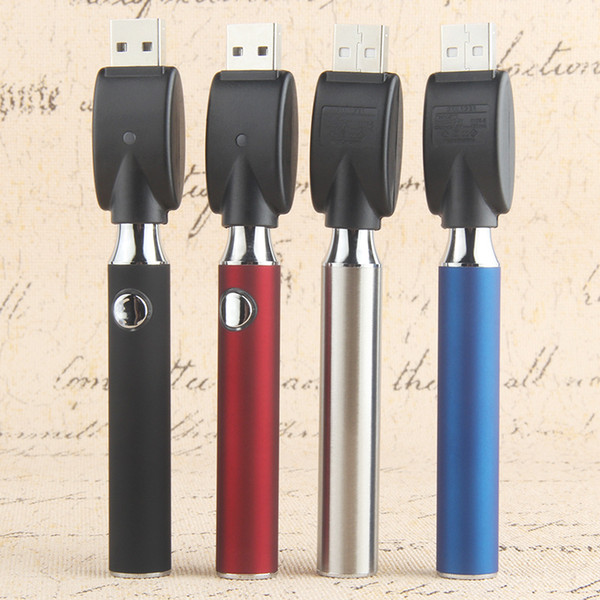 Hot sell V-VAPE Preheat VV Battery Blister Kit 650mAh Variable Voltage Adjustable With USB Charger For 510 Wax Thick Oil Heating Cartridge