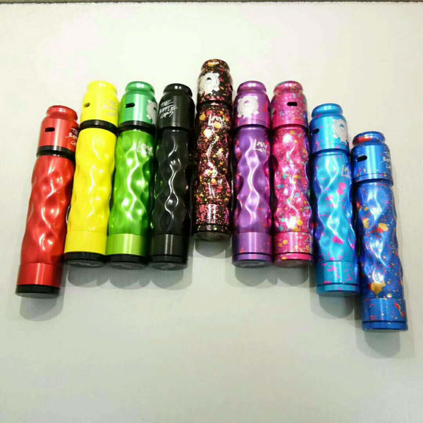 AVIDLYFE MOD SET CLONE AV Mech Mod With AV Battle RDA Splatered Colors Fit 18650 Battery Mechanical Mod DHL Free