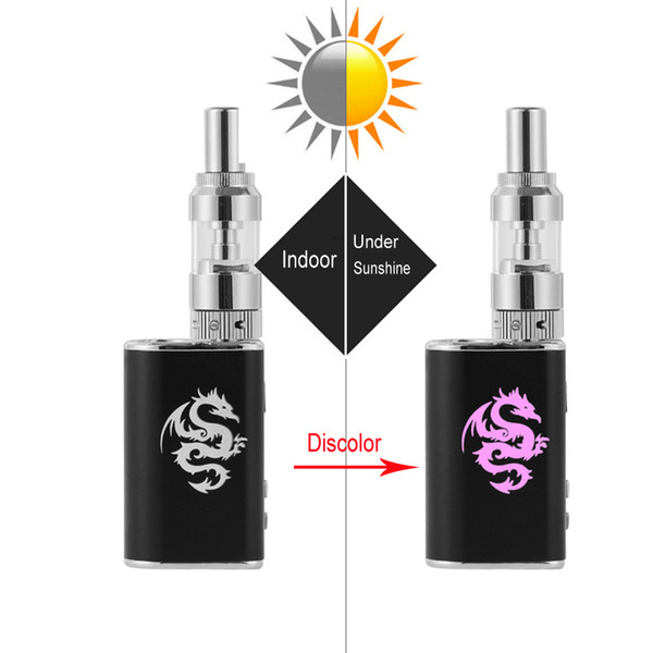 Discolor Dragon 10W Kit 1050mAh Battery Box Mod Portable E Cigarette Vaporizer Vape Pen In Stock