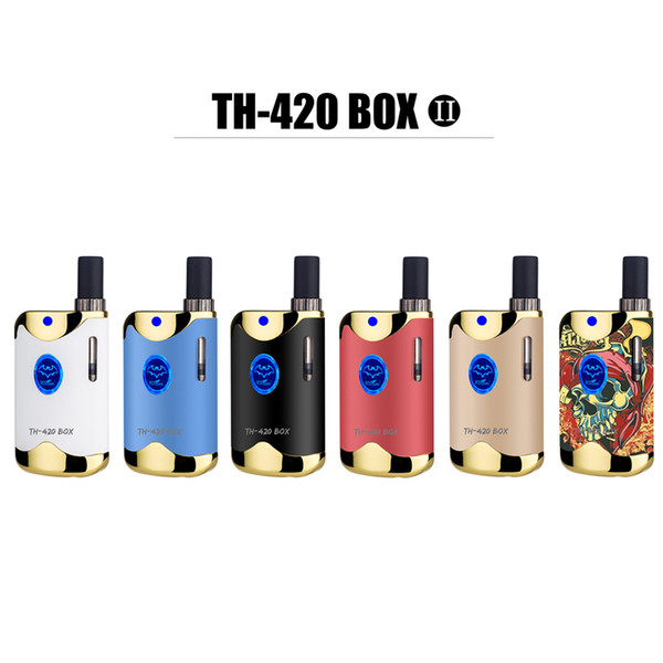 Authentic 510 Thread Battery Kangvape TH-420 II Vape Kit 650mAh Variable Voltage Mod with 0.5ml Cartridge for Thick Oil