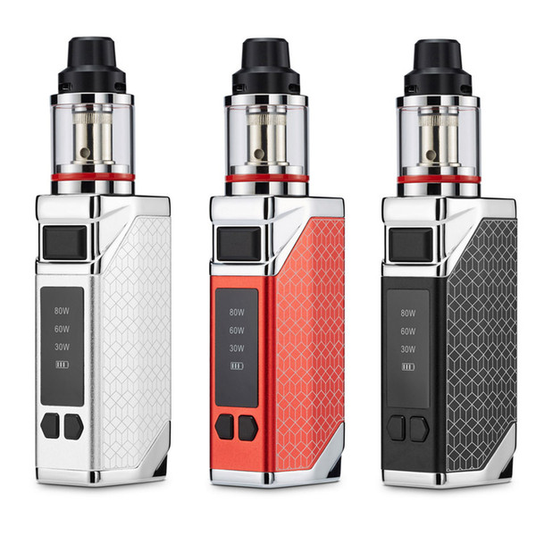 Vape Mod 80w Kit 2200mah Battery Portable E Cig Vape Pen Variable Wattage E Cigarette in stock