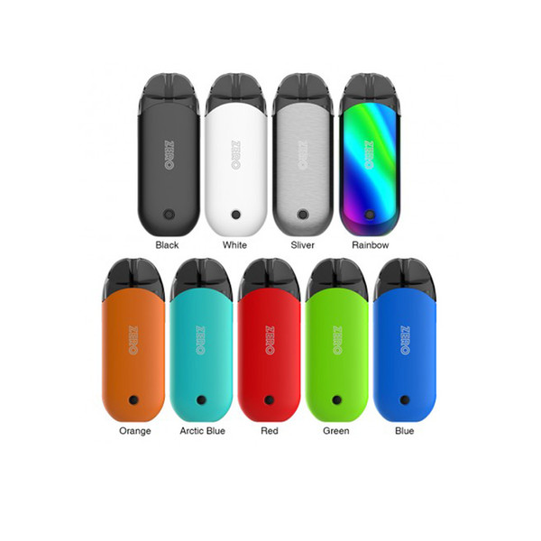 Zero Pod Kit 650mAh Built In Battery with Refillable Tank 2ml Pods Vapor E Cigarette Kit