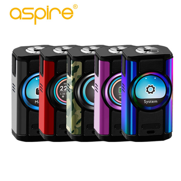 New Arrival Dynamo with a 2.0 inch TFT color screen accepts 20700,21700, and 18650 batteries e cig Box mod from Aspire