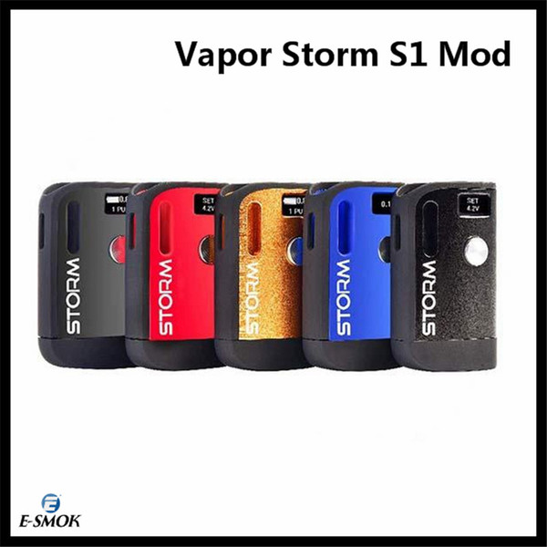 Authentic Vapor Storm S1 battery Mod 800mAh Adjustable Voltage Battery 510 thread Vape Box Mod imini palm vmod batter