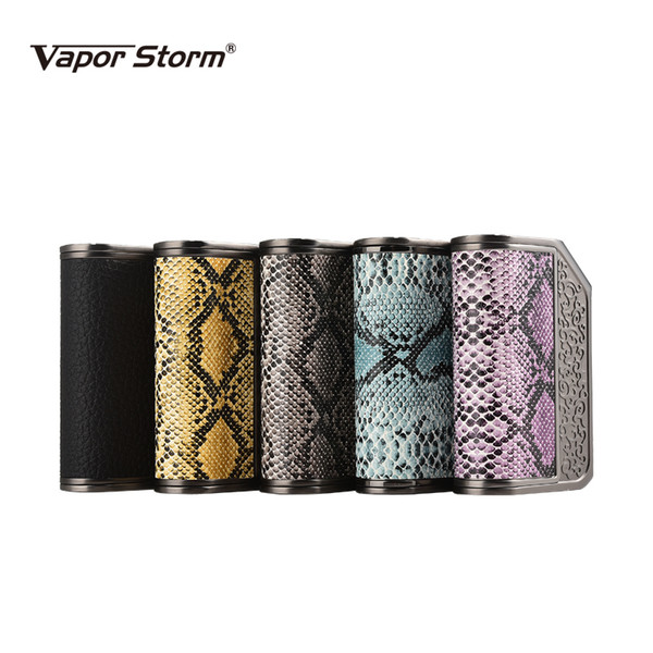 E Cigarette Vapor Storm Storm200 TC 200w Box Mod Dual 18650 Battery Removable CCW Curve Mode Powerful Vape Mods DHL Free
