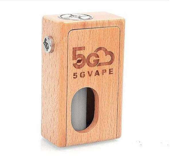 5GVape Supercar Squonk Box Mod many colors with stable wood material 100% authentic 1 set available for retail business